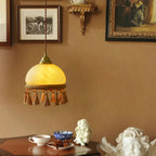 French Tassels Brass Pendant Light product view