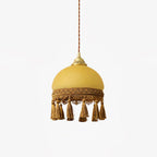 French Tassels Brass Pendant Light product view