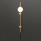 Globe Brass Plug-in Wall Sconce product view