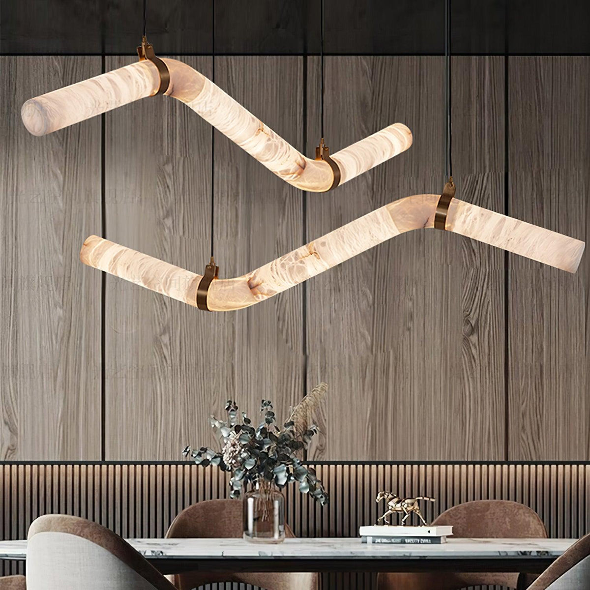 Infinity Alabaster Pendant Lamp