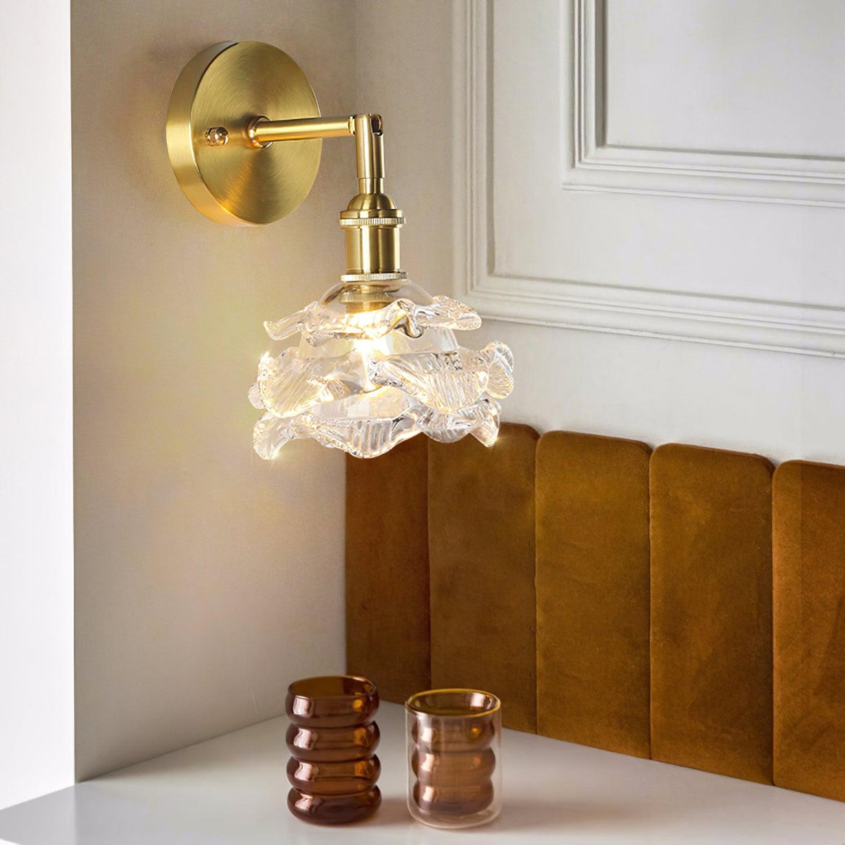 Kano Brass Wall Lamp product view