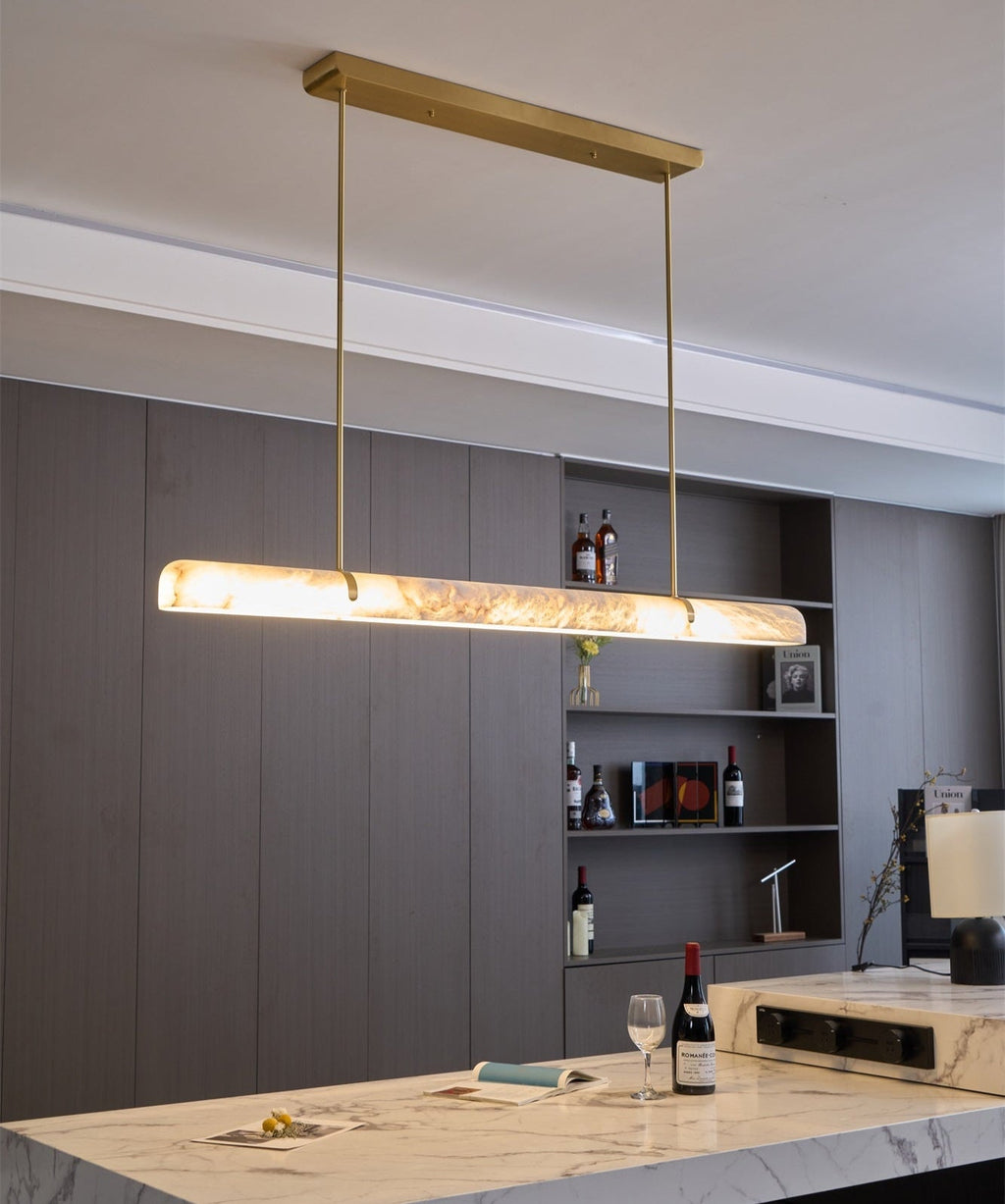 Linear Alabaster Chandelier product view