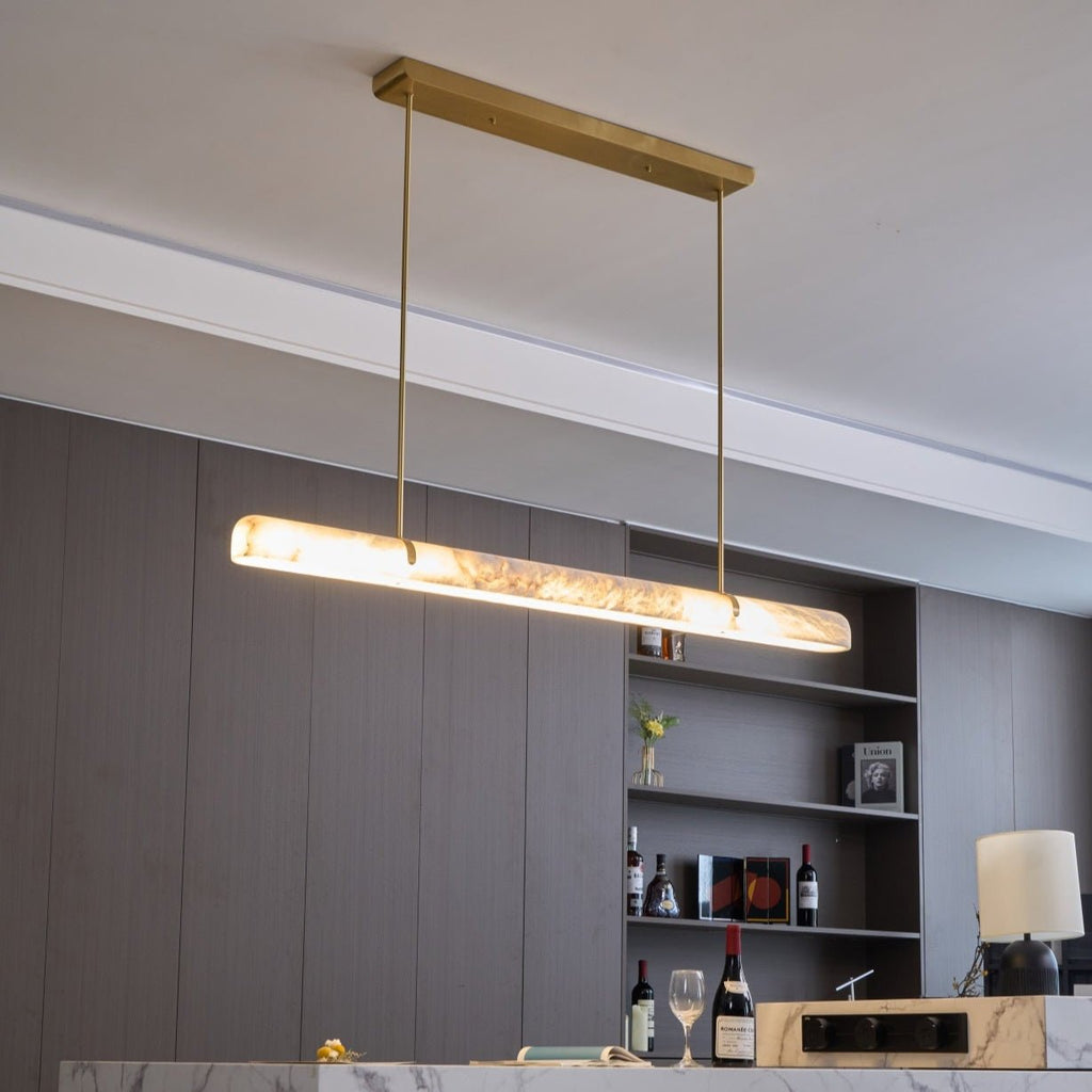 Linear Alabaster Chandelier product view