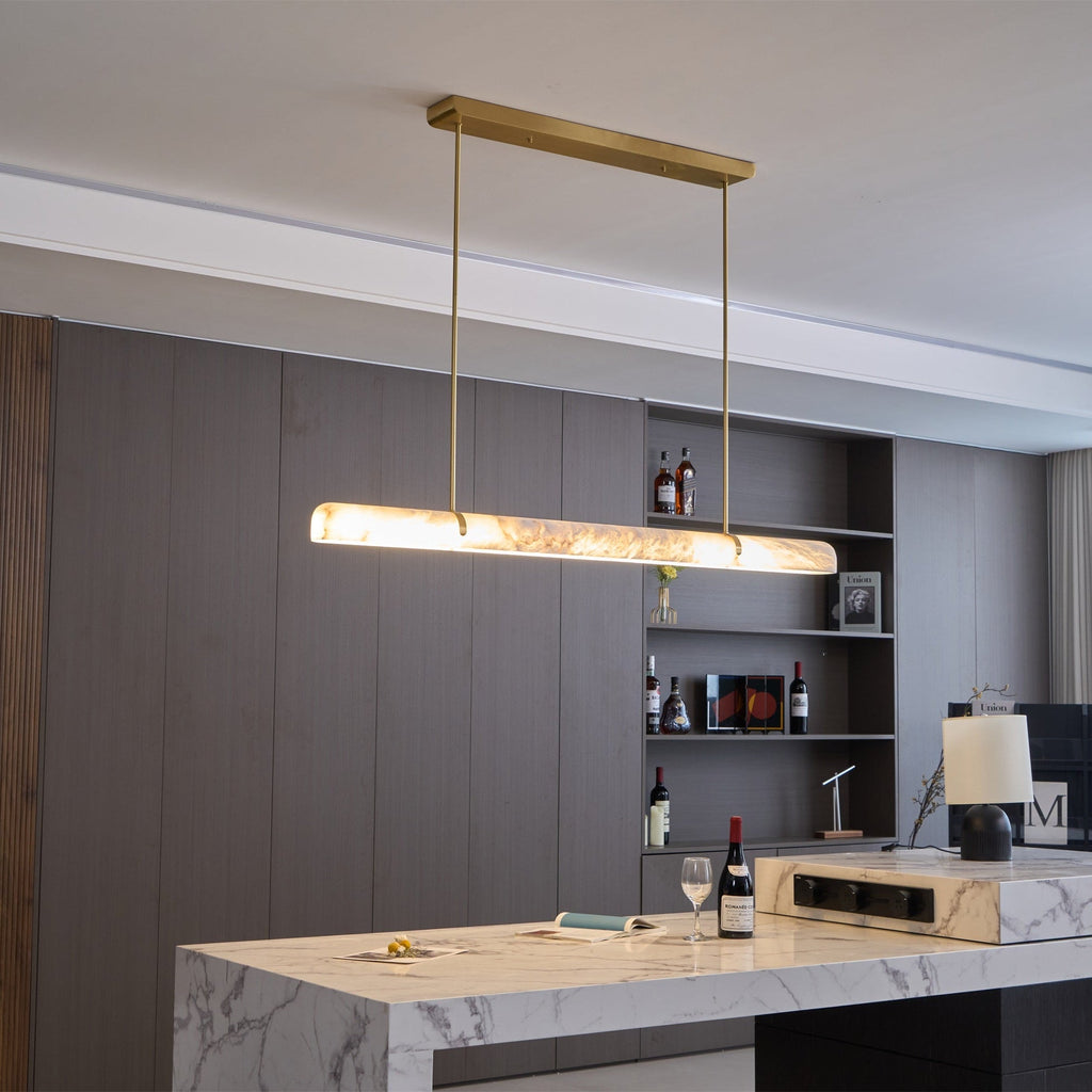 Linear Alabaster Chandelier product view