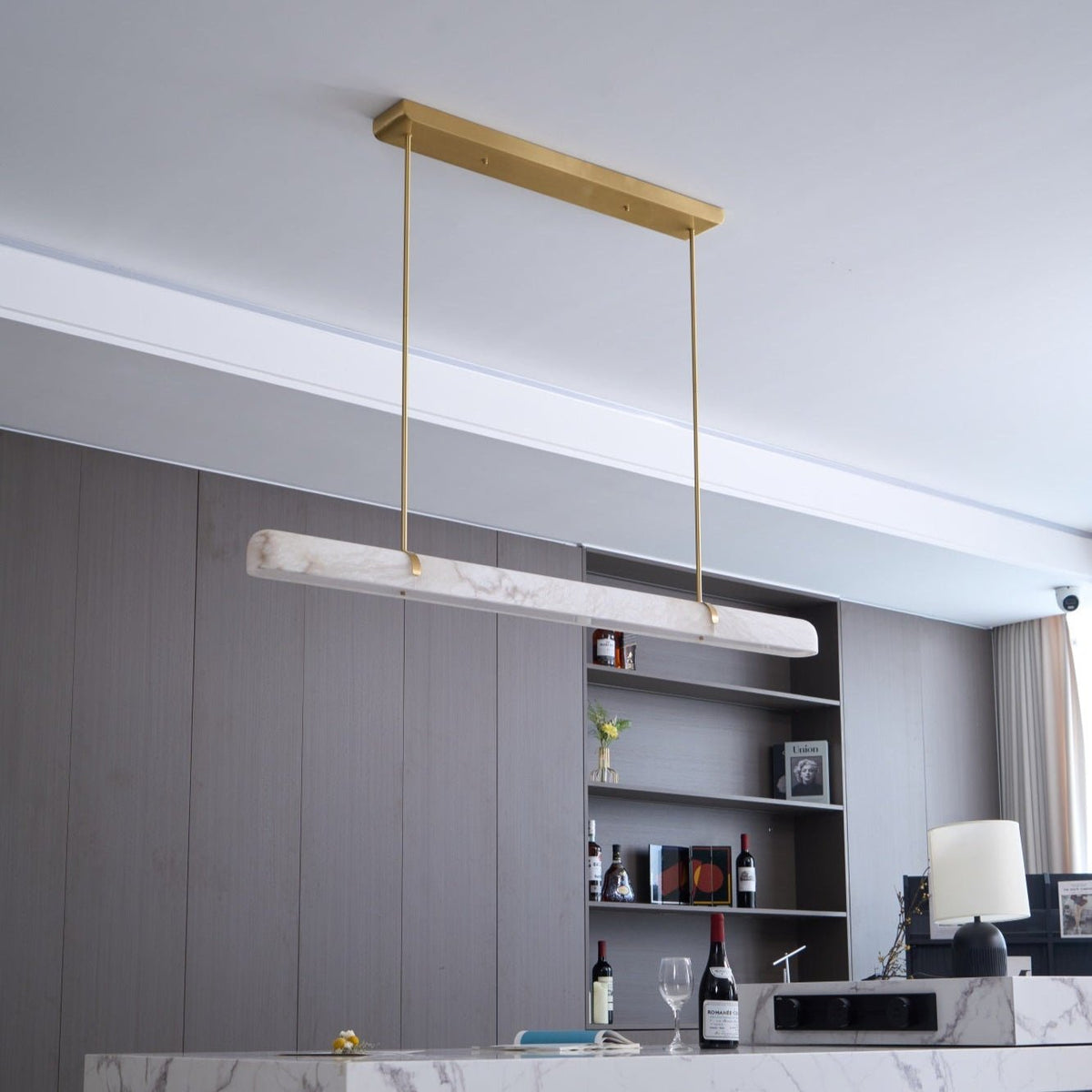 Linear Alabaster Chandelier product view