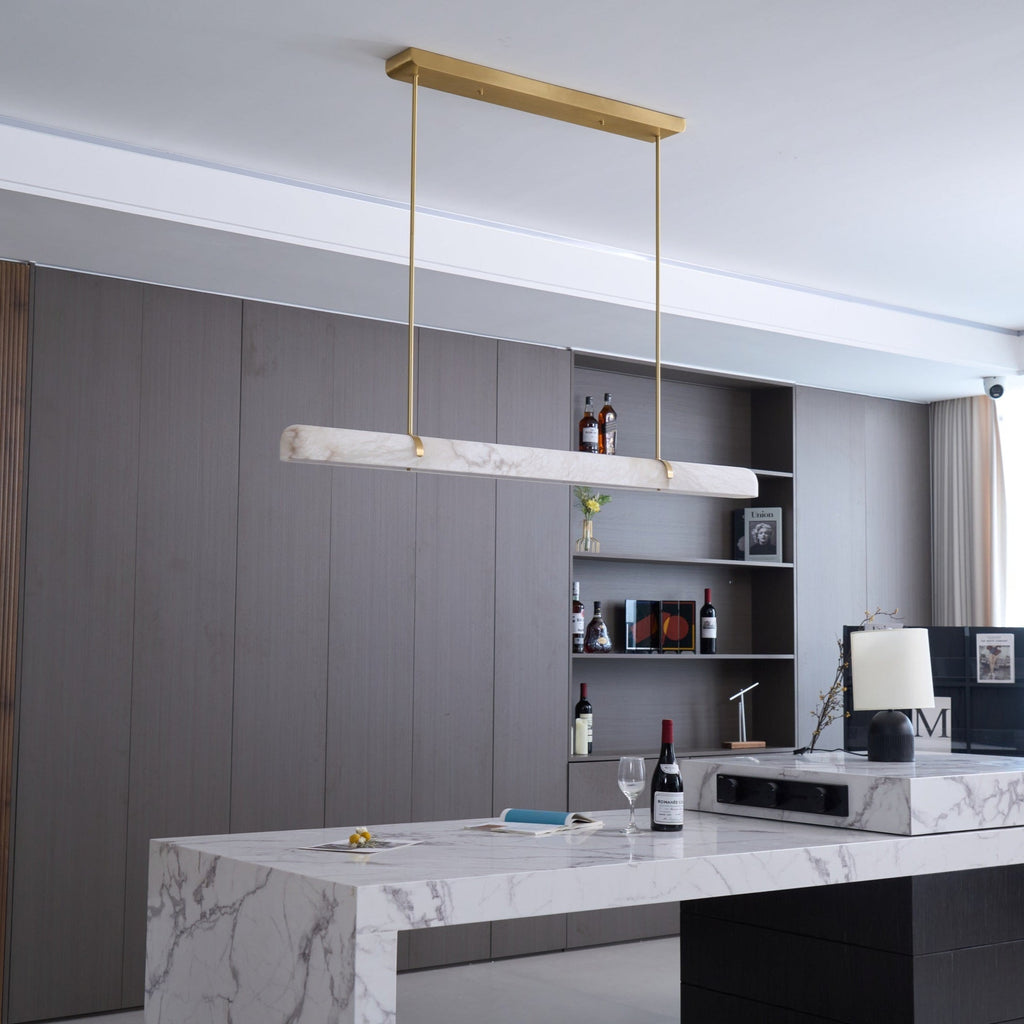 Linear Alabaster Chandelier product view
