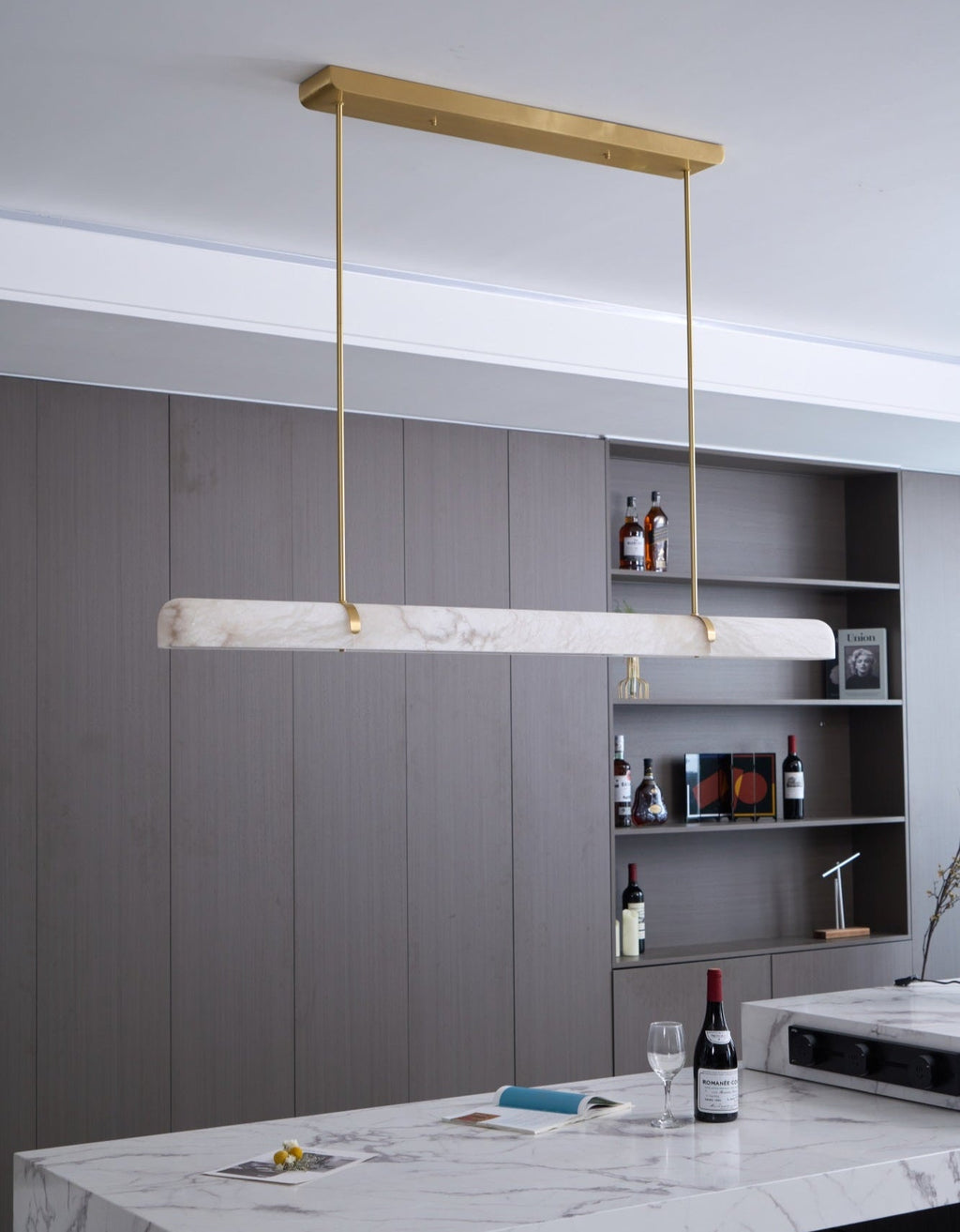 Linear Alabaster Chandelier product view