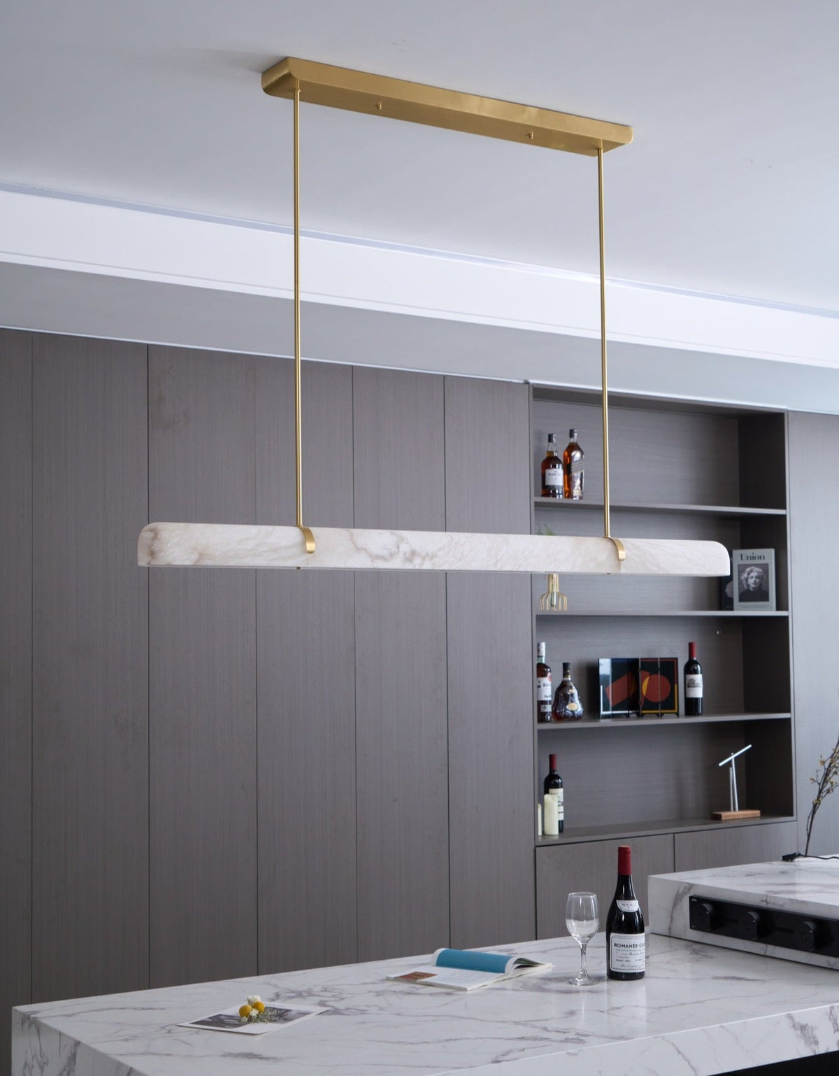 Linear Alabaster Chandelier product view