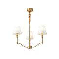 Meridian Mid Century Brass Chandelier product view