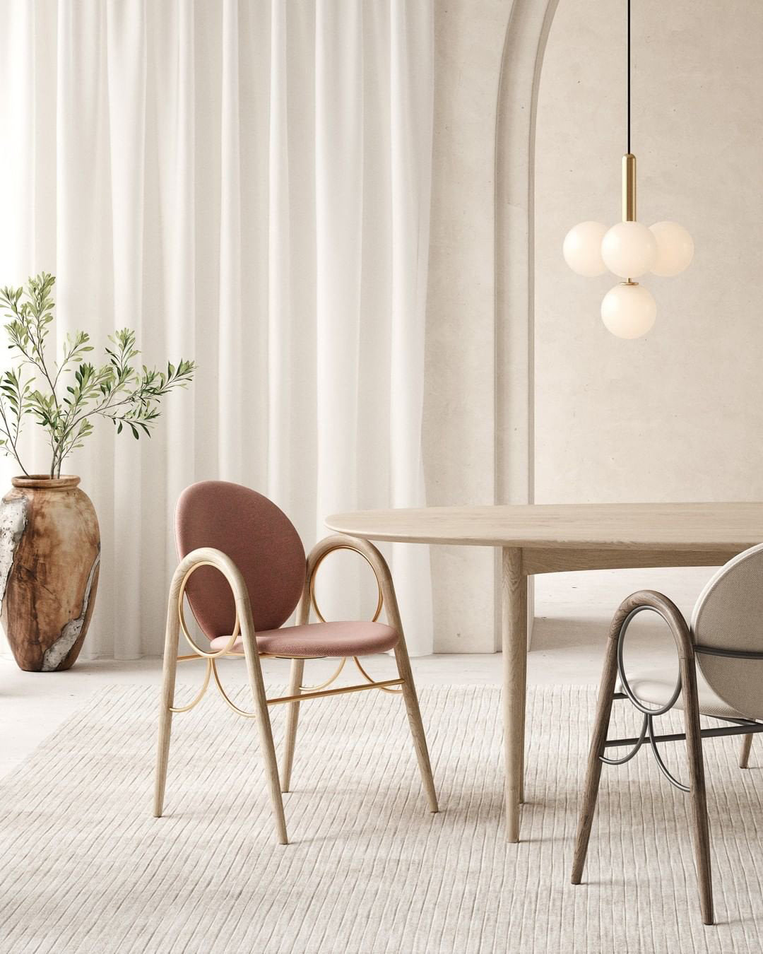Miira Brass Pendant Light product view