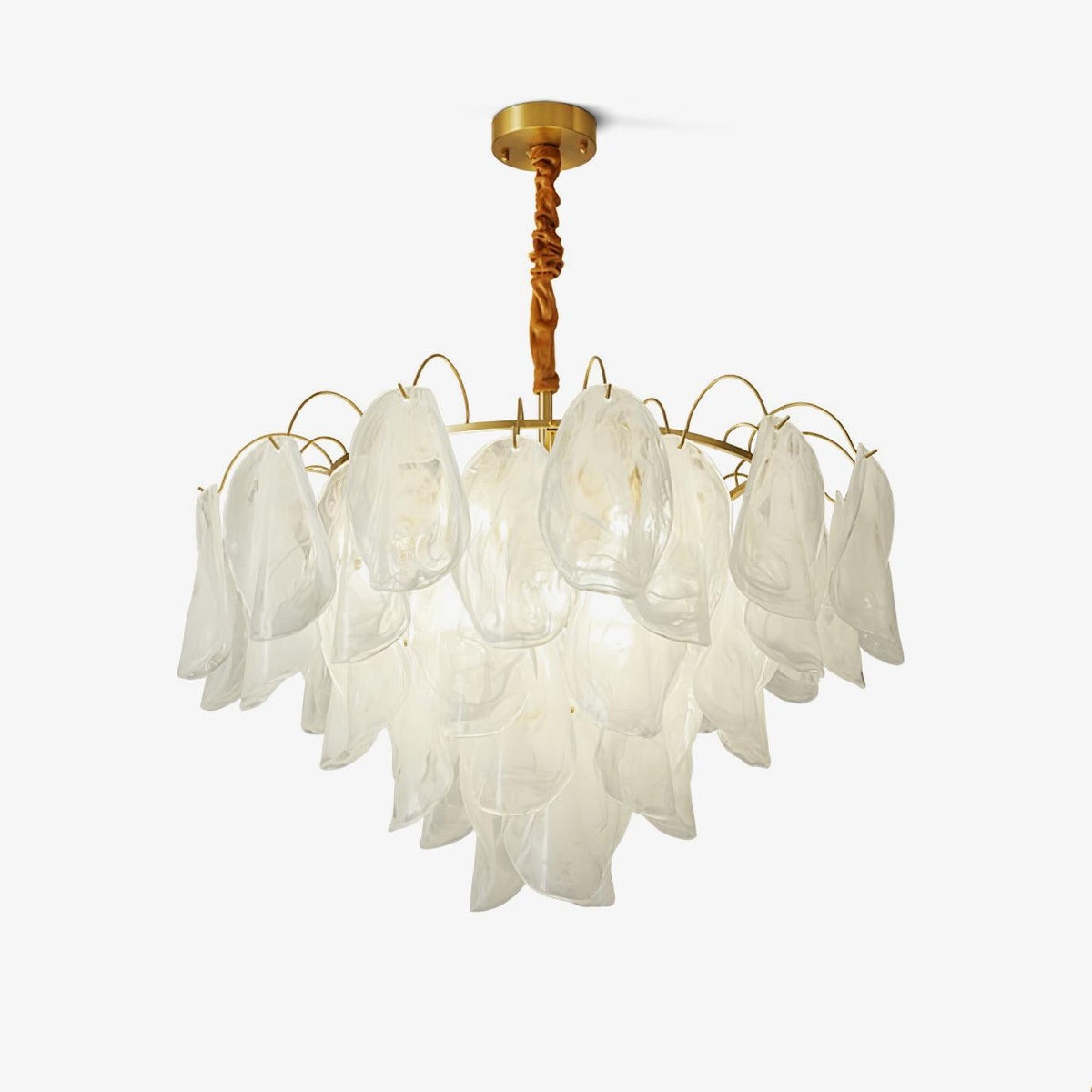 Multi Tier Cloud Glass Pendant Light product view