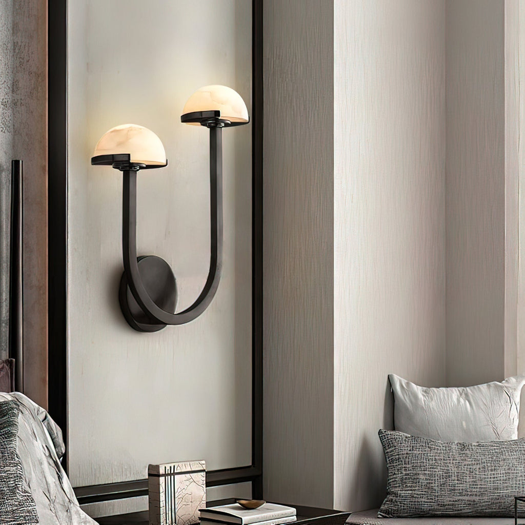 Mushroom Alabaster Wall Lamp Wall lamp