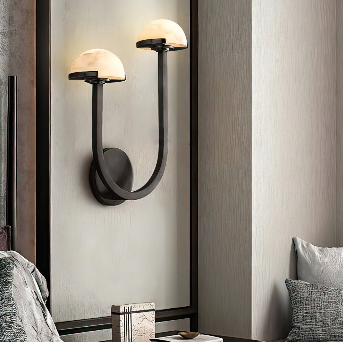 Mushroom Alabaster Wall Lamp Wall lamp