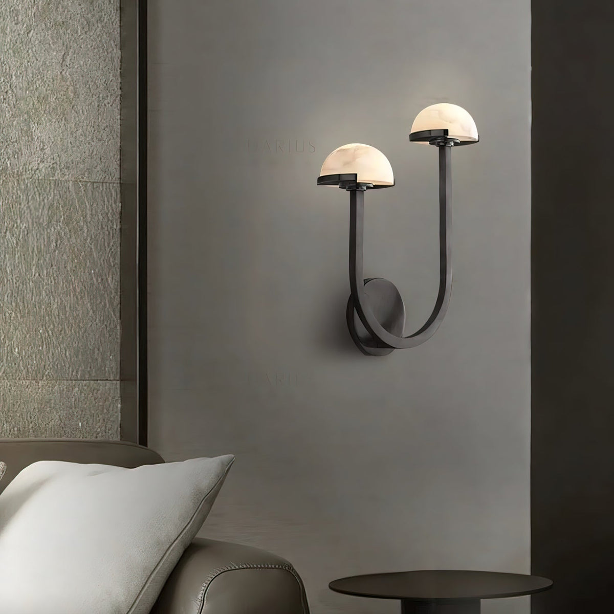 Mushroom Alabaster Wall Lamp Wall lamp