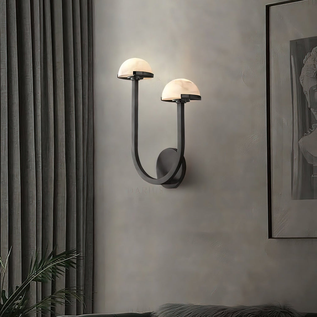 Mushroom Alabaster Wall Lamp Wall lamp