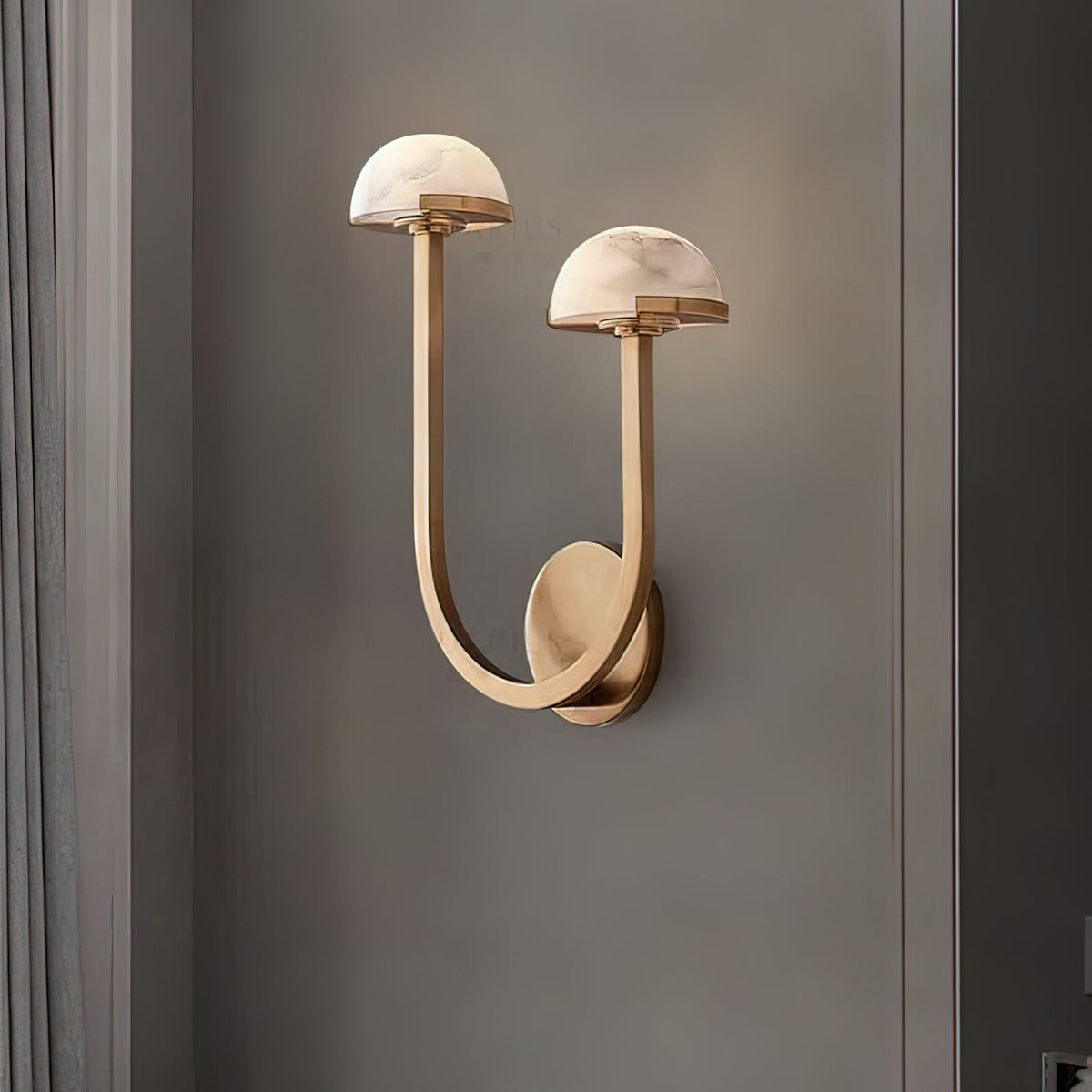 Mushroom Alabaster Wall Lamp Wall lamp