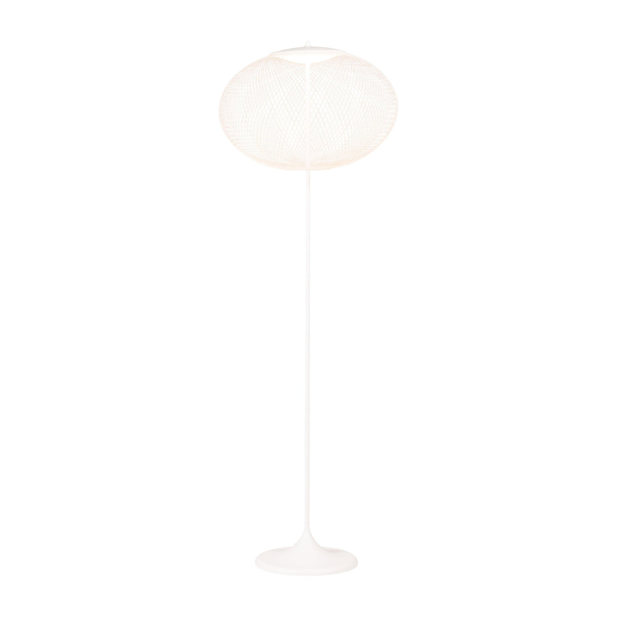 Metallic Meshwork Floor Lamp
