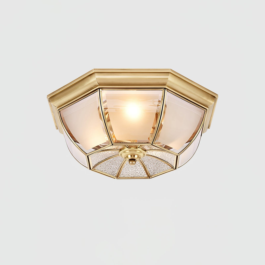 Bowl Shaped Brass Ceiling Lamp Ceiling lamp