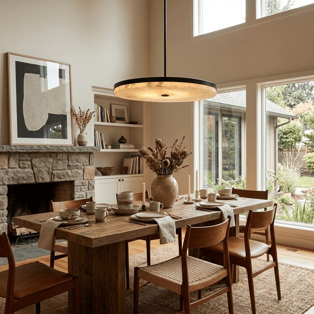Orbis Alabaster Pendant Light product view