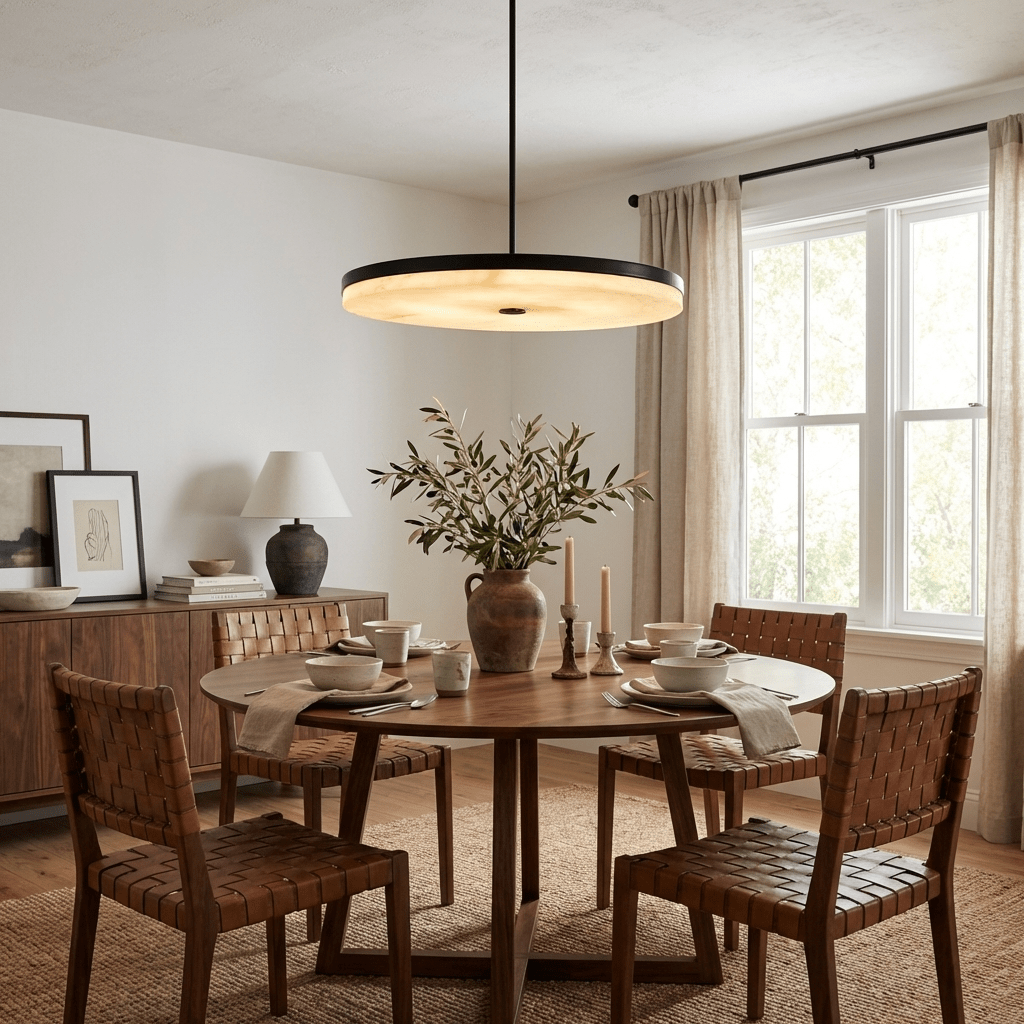 Orbis Alabaster Pendant Light product view