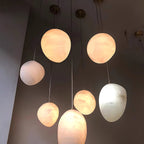 Pebbles Alabaster Pendant Lamp 1001 pendant Lamp