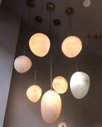 Pebbles Alabaster Pendant Lamp 1001 pendant Lamp