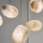 Pebbles Alabaster Pendant Lamp 1001 pendant Lamp