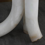 Piped Alabaster Floor Lamp Floor lamp