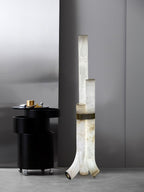Piped Alabaster Floor Lamp Floor lamp