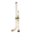 Piped Alabaster Floor Lamp ∅ 17.7″ x H 59.1″ / Dia 45cm x H 150m / Warm Light / US Plug Floor lamp