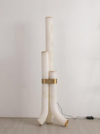 Piped Alabaster Floor Lamp Floor lamp