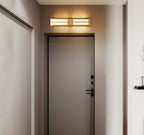 Rectangular Alabaster Brass Wall Sconce Wall lamp