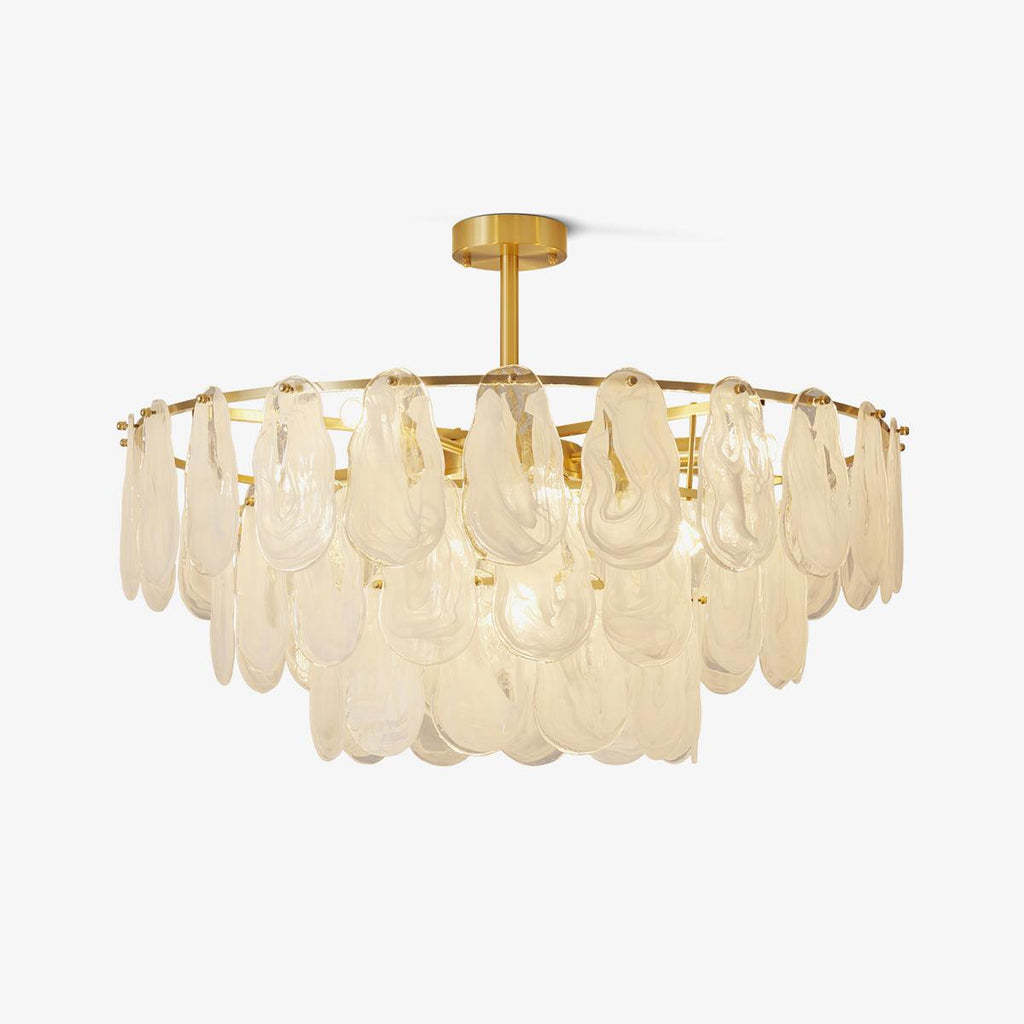 Round Cloud Glass Pendant Light product view