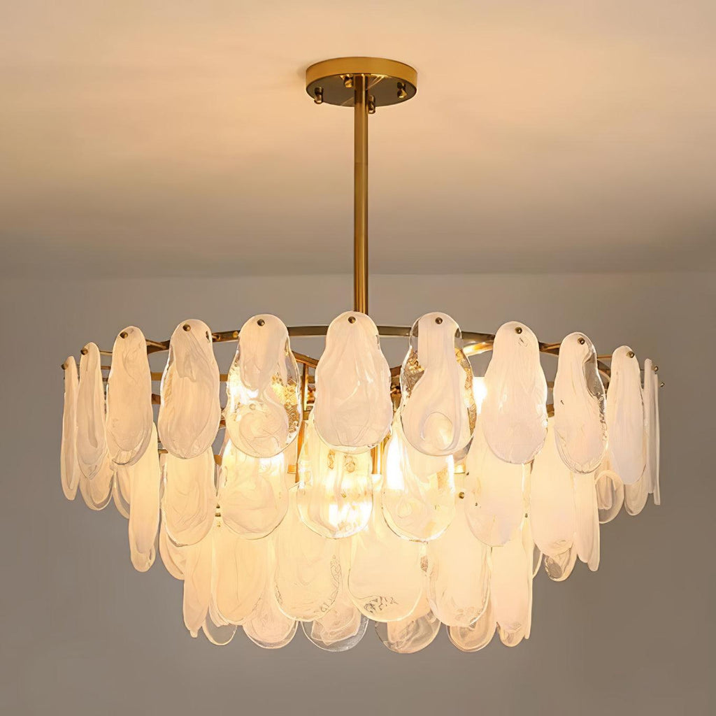 Round Cloud Glass Pendant Light product view