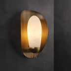Solenne Alabaster Halo Wall Light product view