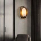 Solenne Alabaster Halo Wall Light product view