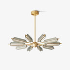 Sputnik Brass Chandelier product view