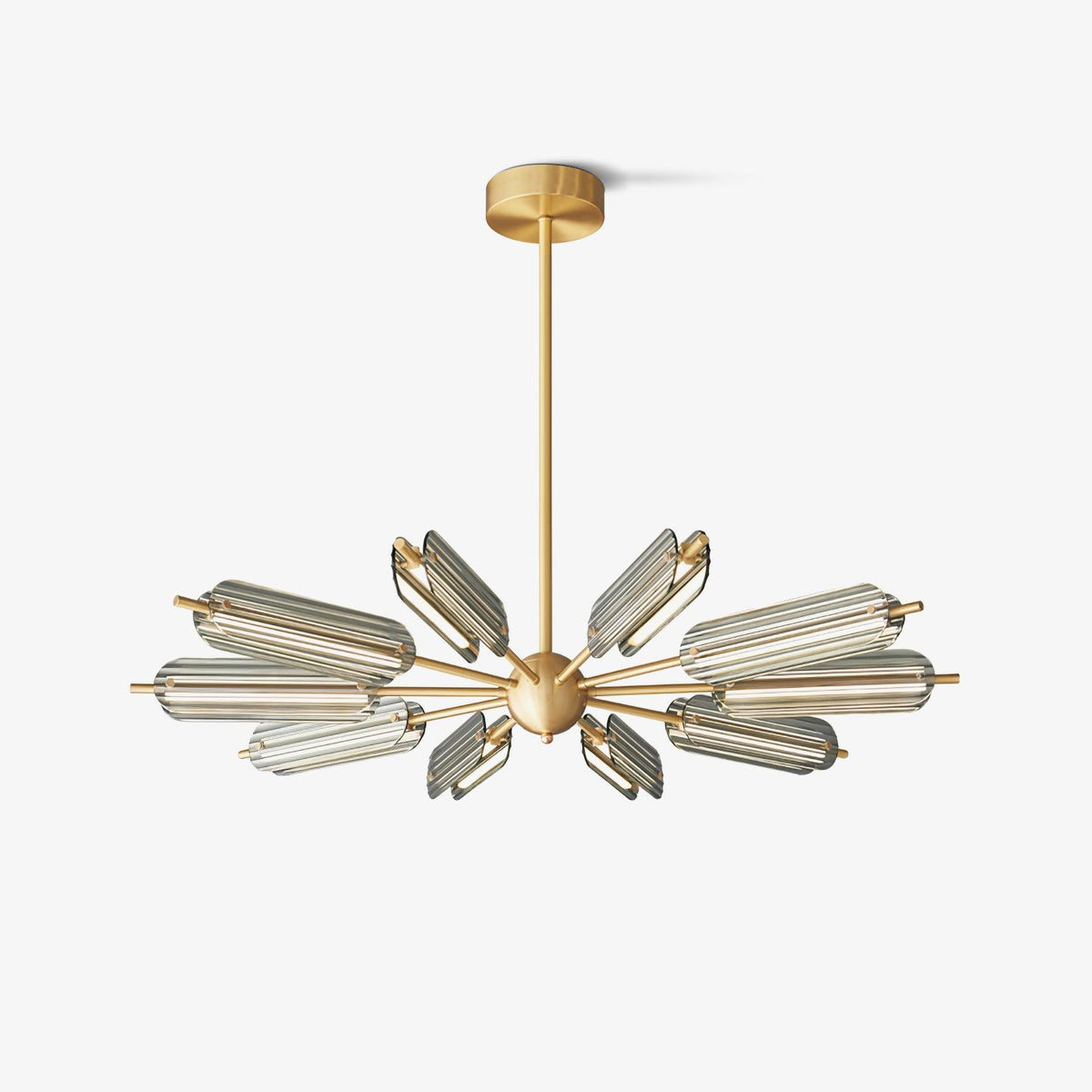 Sputnik Brass Chandelier product view