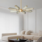 Sputnik Brass Chandelier product view