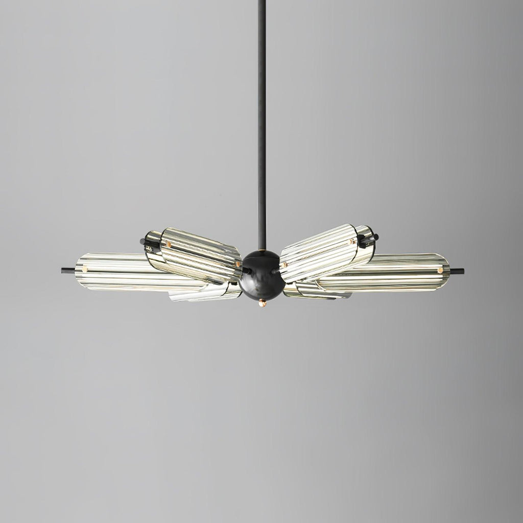 Sputnik Brass Chandelier product view
