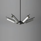 Sputnik Brass Chandelier product view