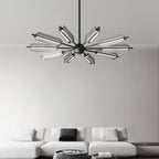Sputnik Brass Chandelier product view