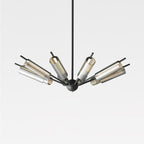 Sputnik Brass Chandelier product view