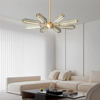 Sputnik Brass Chandelier product view