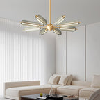 Sputnik Brass Chandelier product view