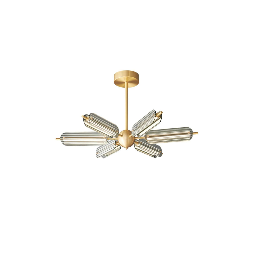Sputnik Brass Chandelier product view