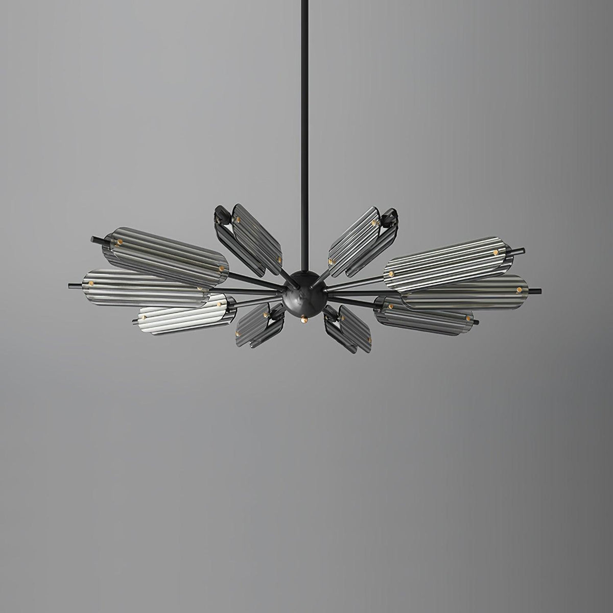 Sputnik Brass Chandelier product view