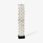 Stacked Alabaster Squares Floor Lamp product view