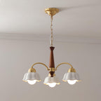 Swedish Modern Brass Chandelier product view