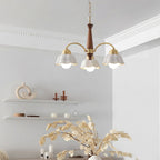 Swedish Modern Brass Chandelier product view